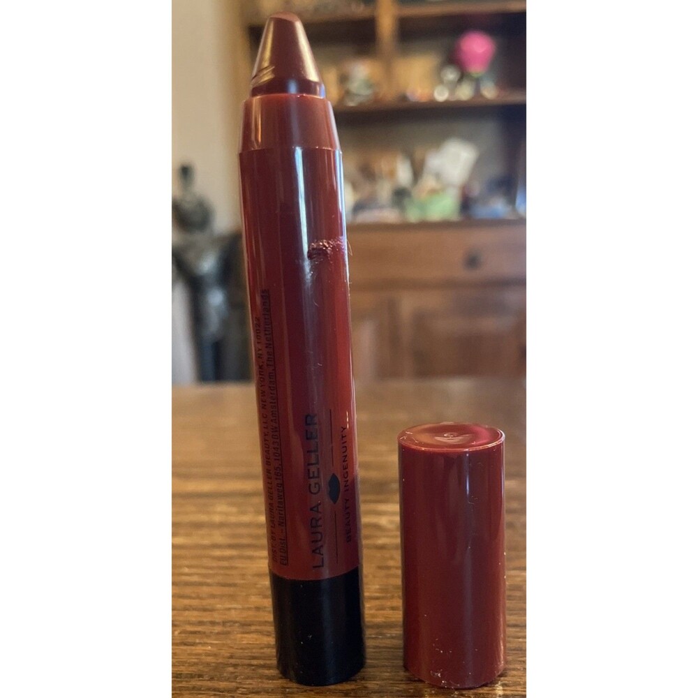 Laura Geller LASTING LOVE LIP STAIN Crimson Crush 0.09oz (FLAWED TIP)